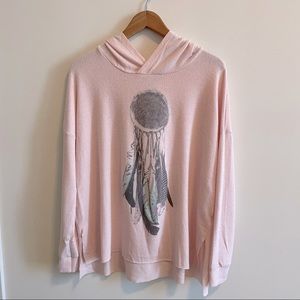 American Eagle soft and sexy collection pink hoodie M